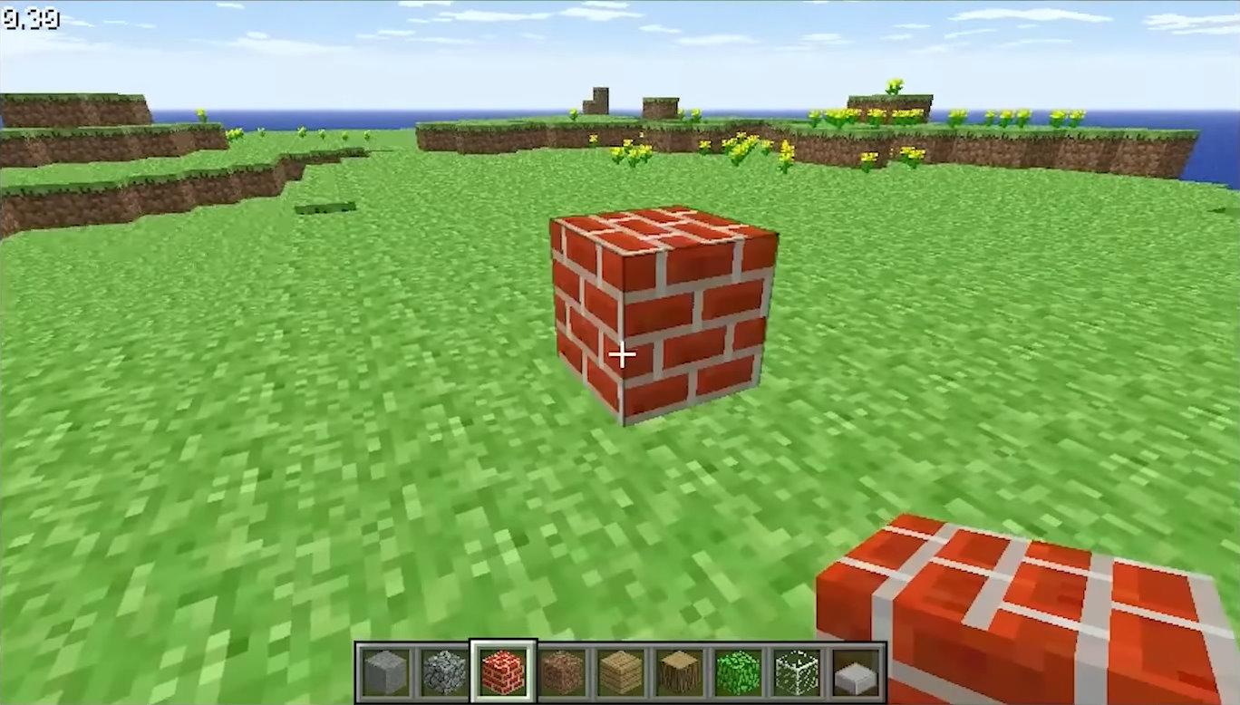 Classic block-building landscape
